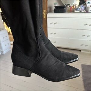 Marc Fisher Black Over the Knee Boots